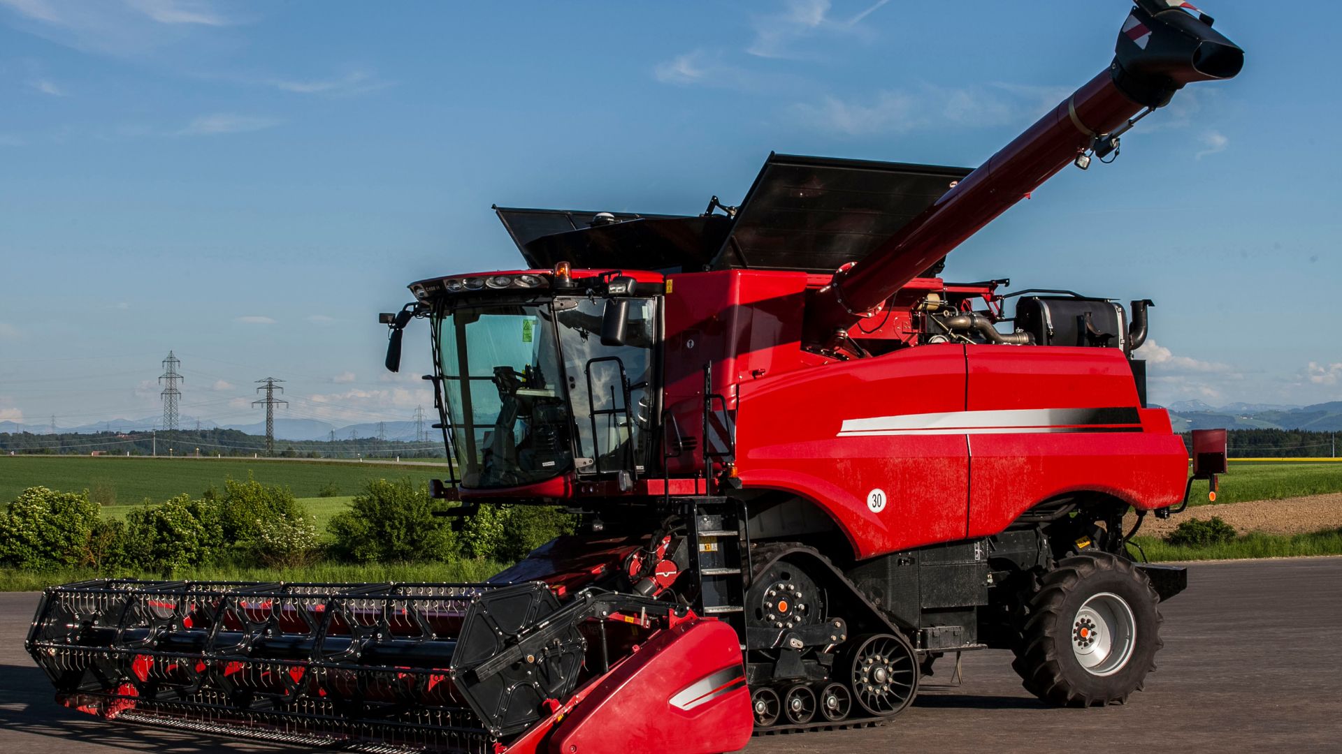 OK たたずむ RSB1503 農業機械 赤